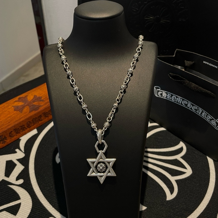 Ch*0me heart necklace-039