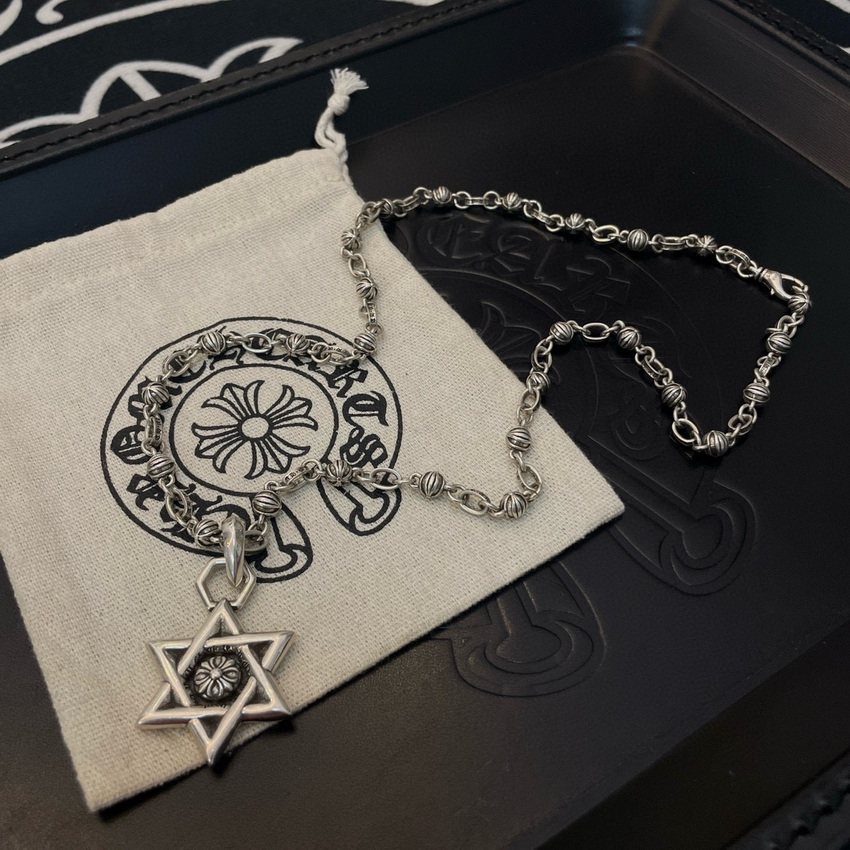 Ch*0me heart necklace-039