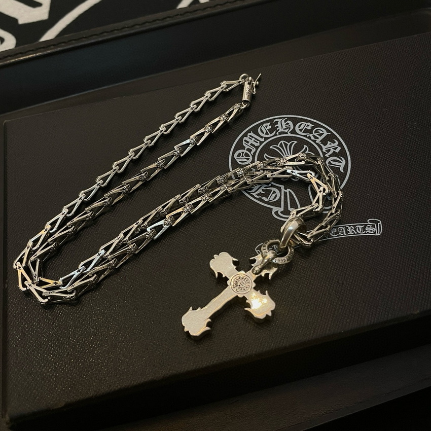 Ch*0me heart necklace-041