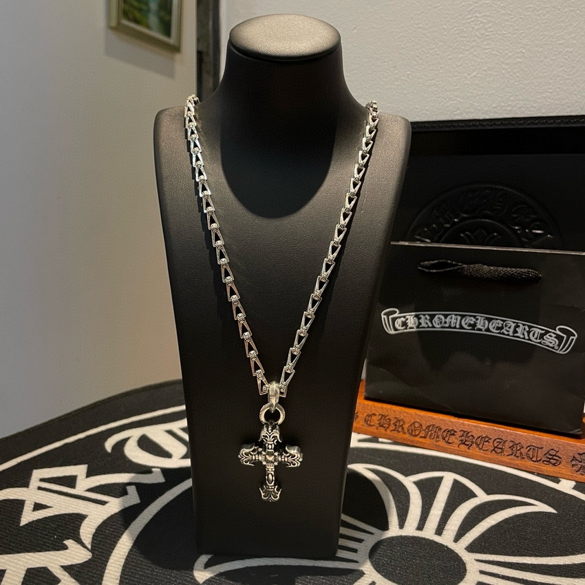 Ch*0me heart necklace-041