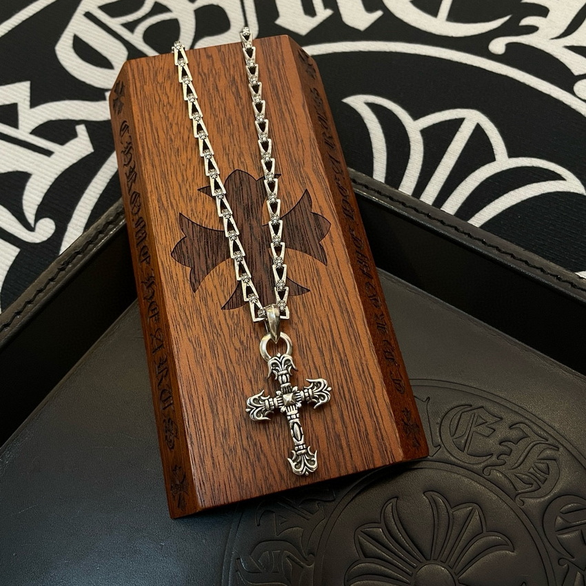 Ch*0me heart necklace-041