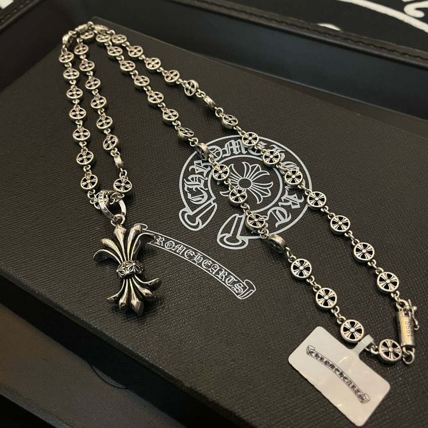 Ch*0me heart necklace-042