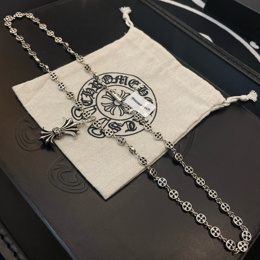 Ch*0me heart necklace-042