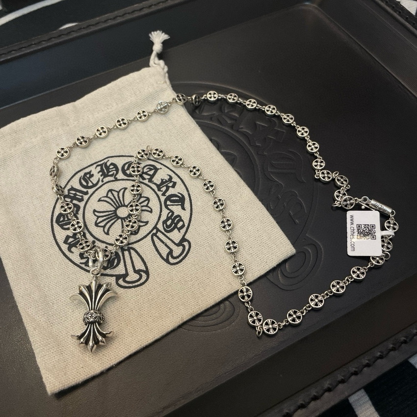 Ch*0me heart necklace-042