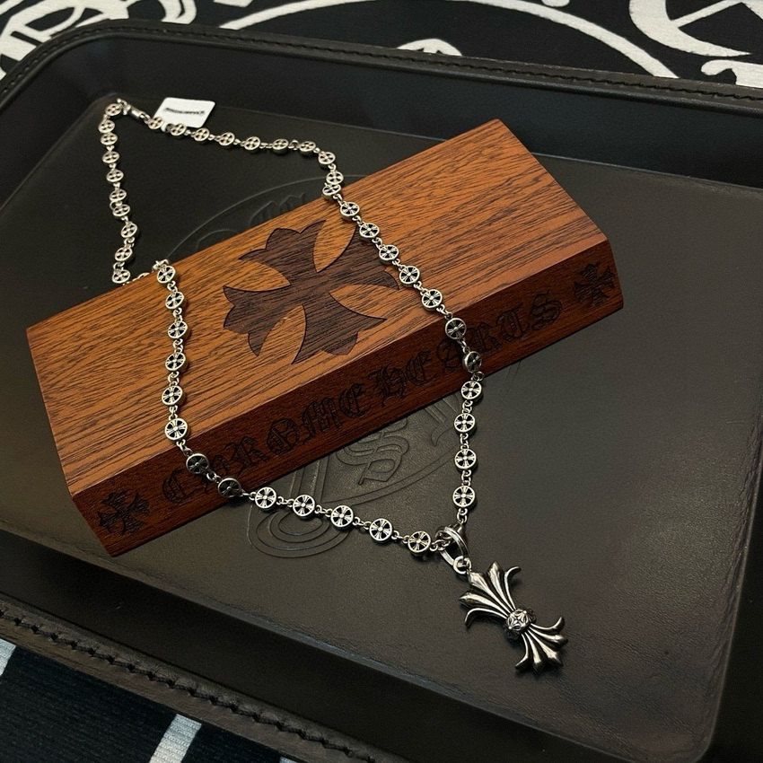 Ch*0me heart necklace-042