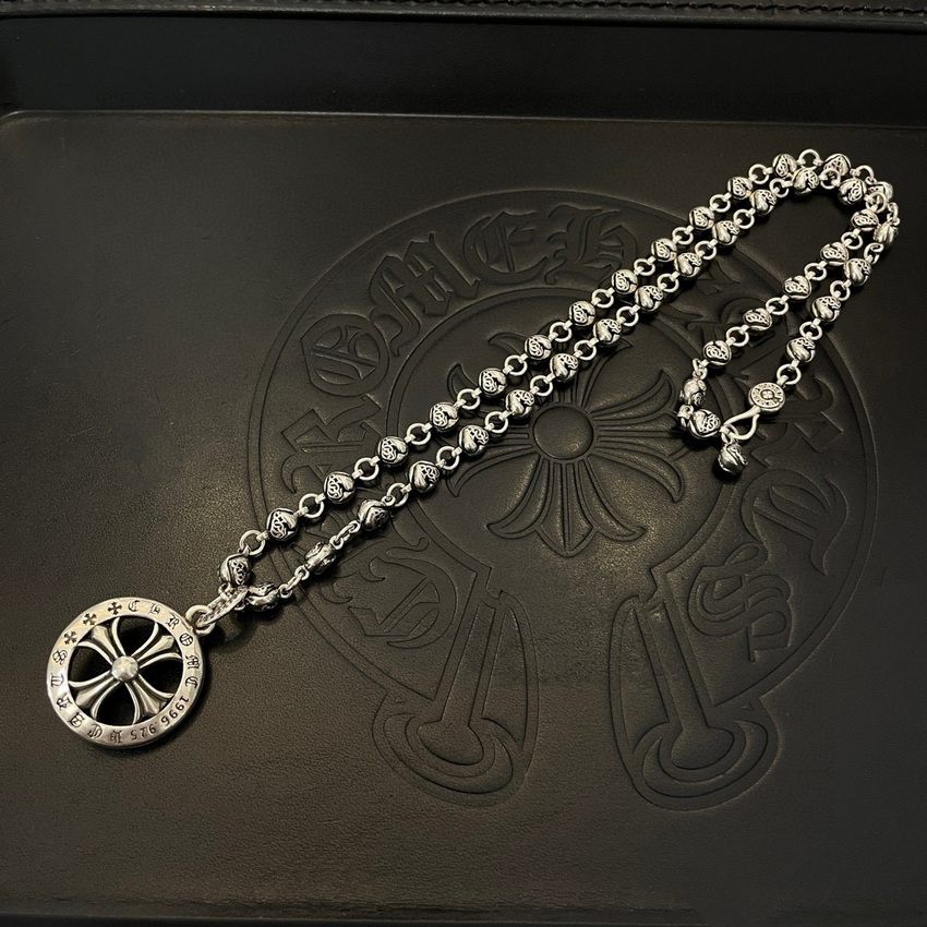 Ch*0me heart necklace-049
