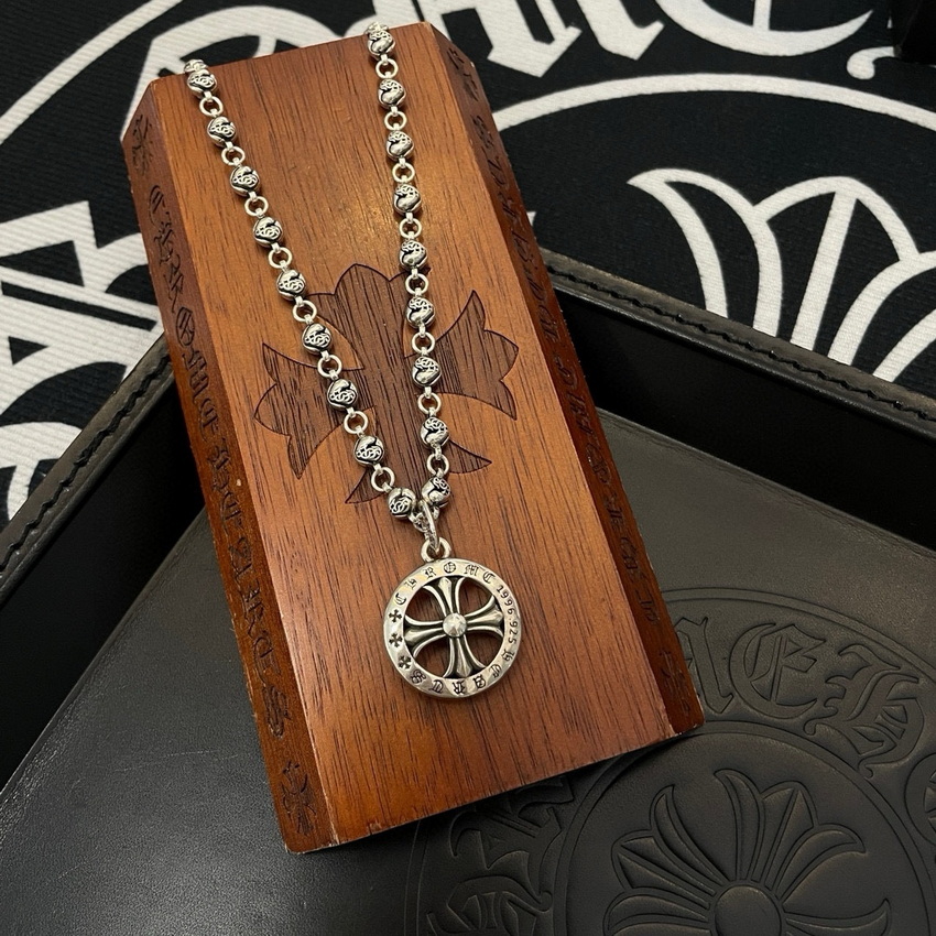 Ch*0me heart necklace-049