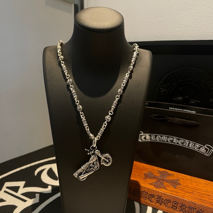 Ch*0me heart necklace-050