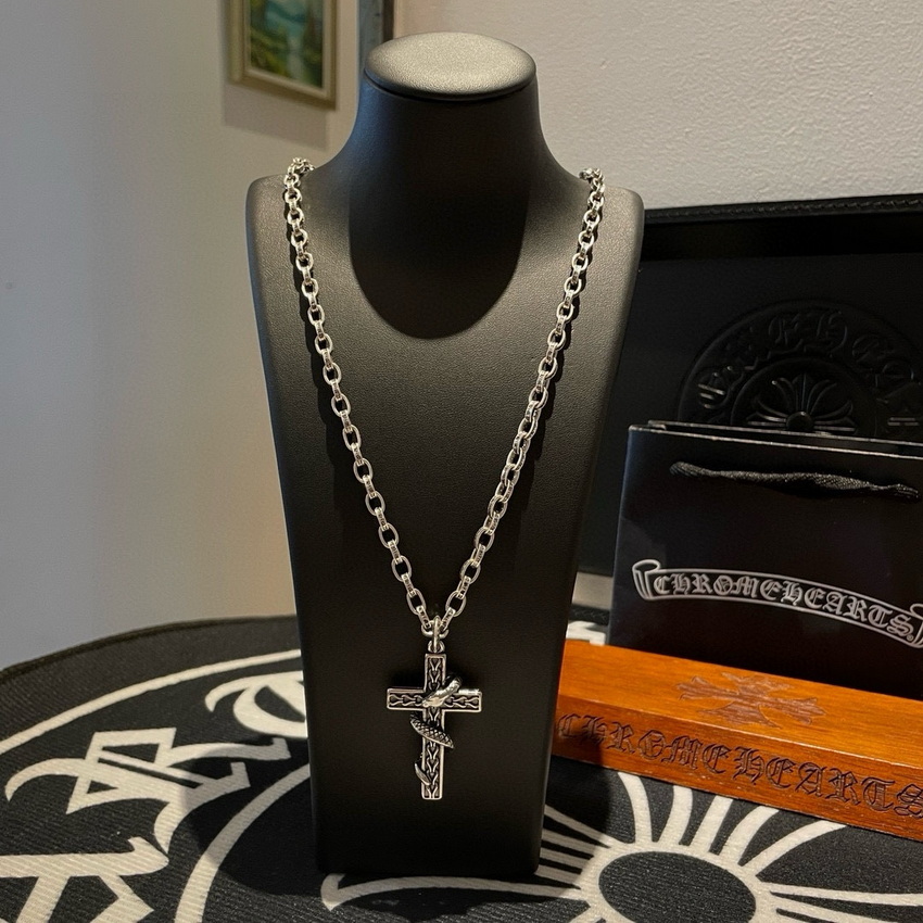 Ch*0me heart necklace-057