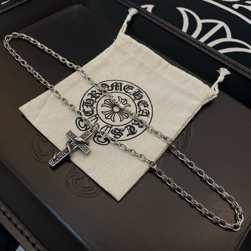 Ch*0me heart necklace-057