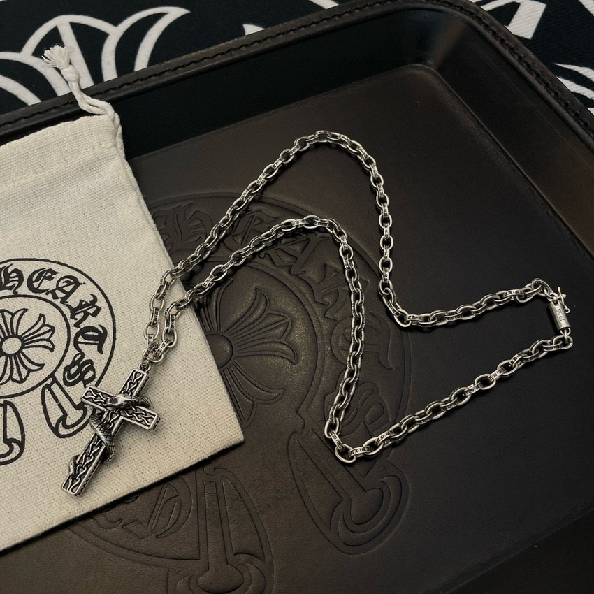 Ch*0me heart necklace-057
