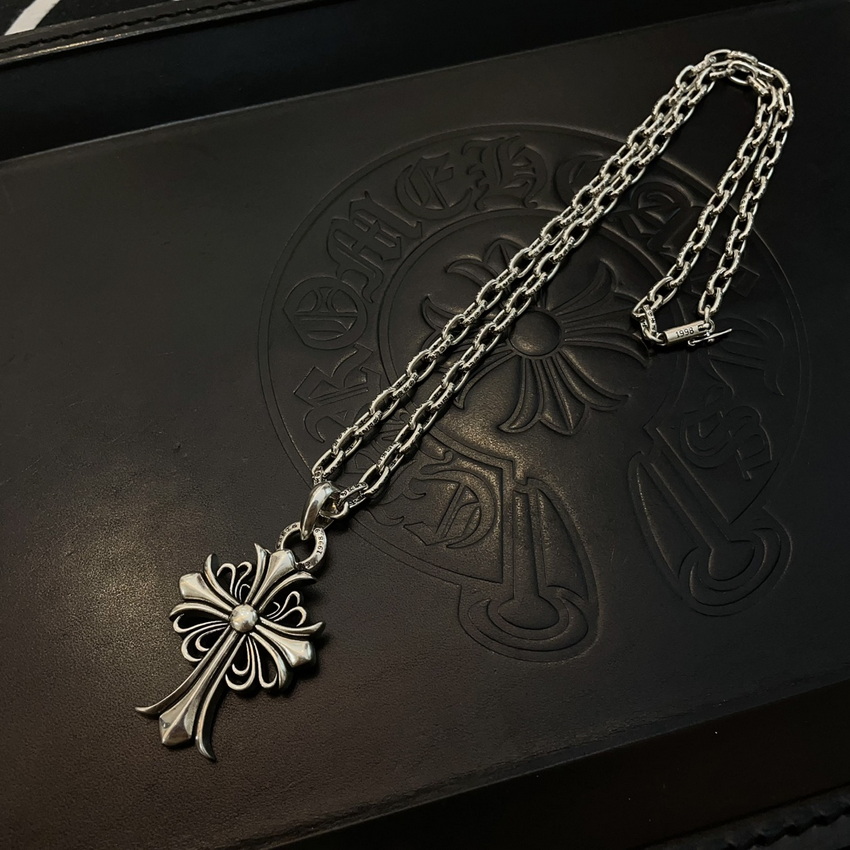 Ch*0me heart necklace-058