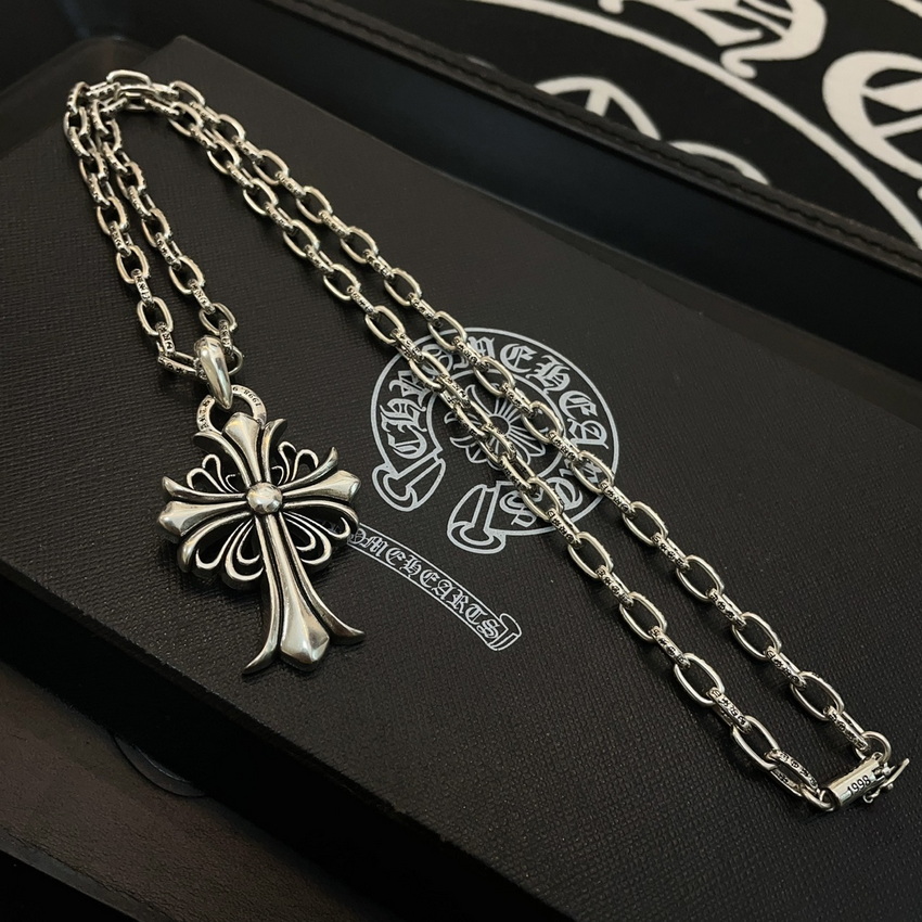Ch*0me heart necklace-058