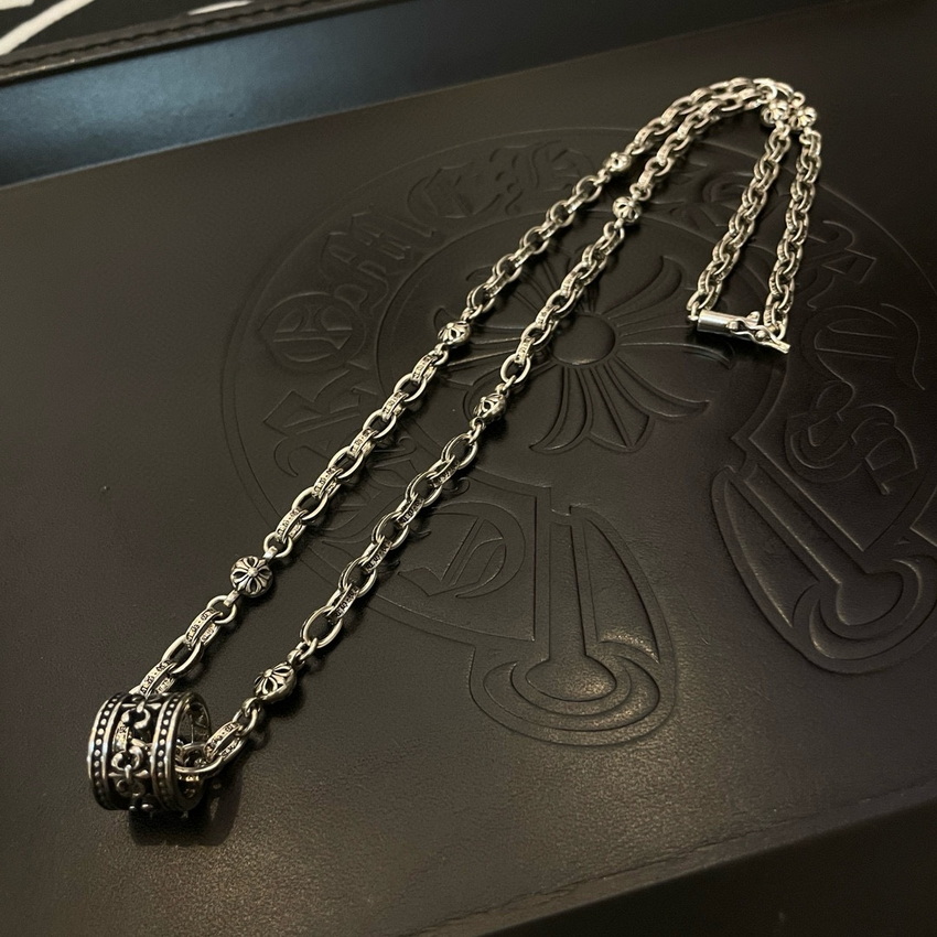 Ch*0me heart necklace-059