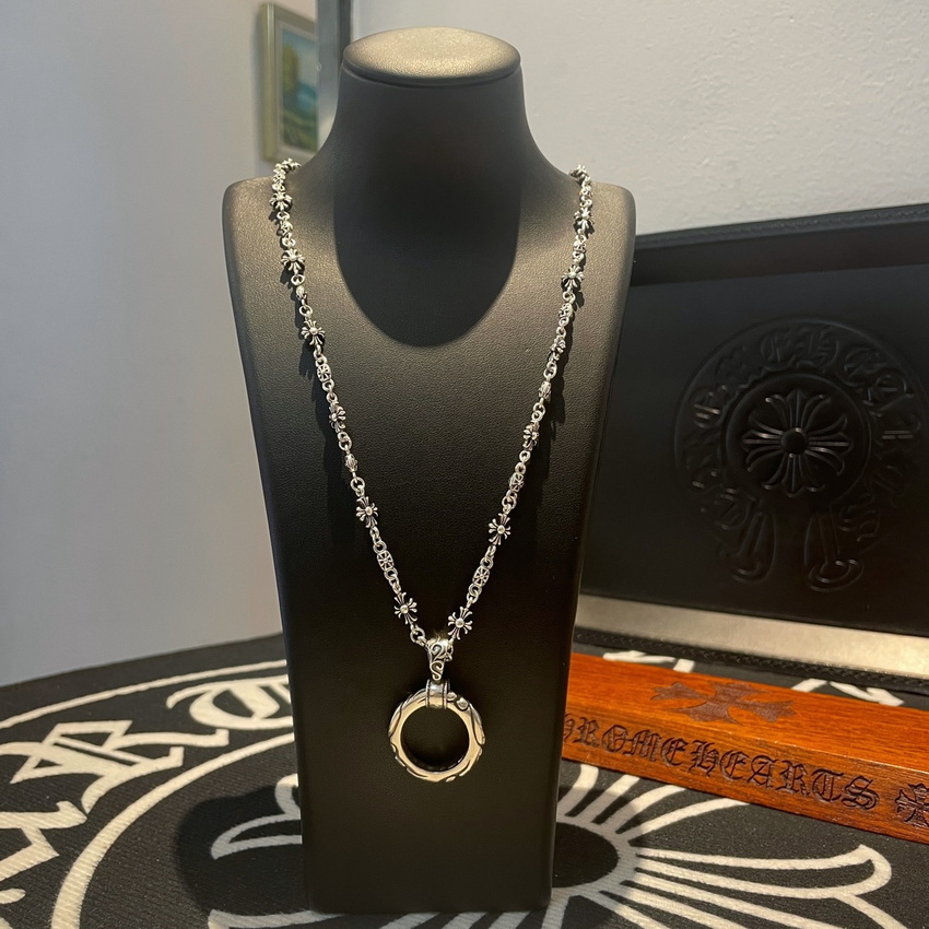 Ch*0me heart necklace-064