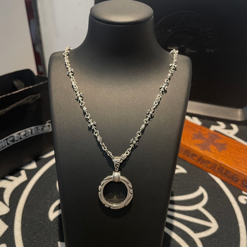 Ch*0me heart necklace-064