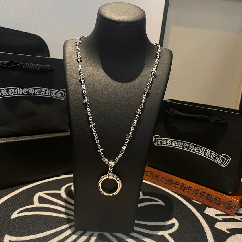 Ch*0me heart necklace-064