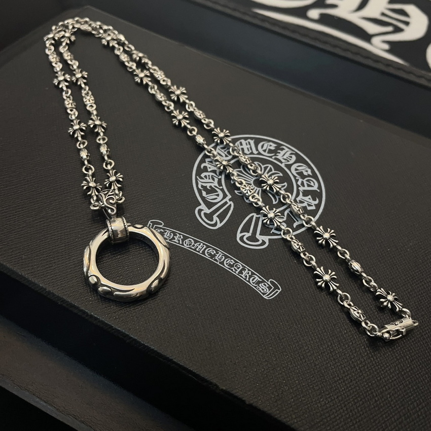 Ch*0me heart necklace-064