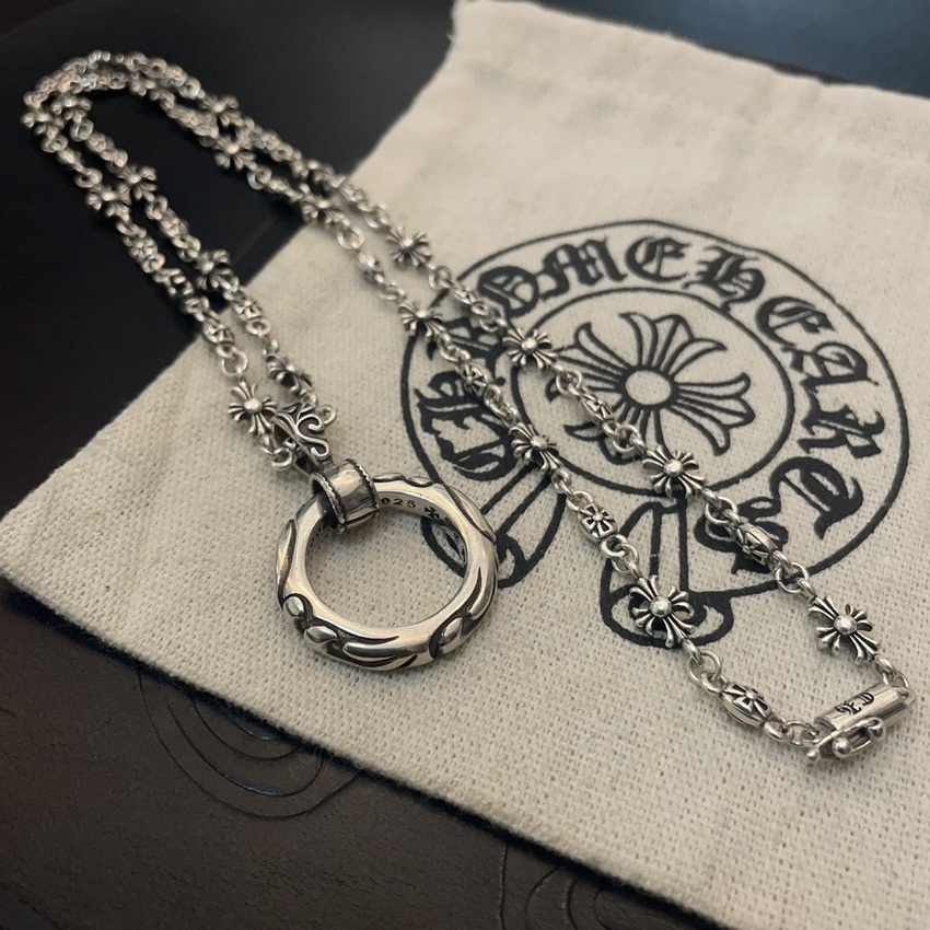 Ch*0me heart necklace-064