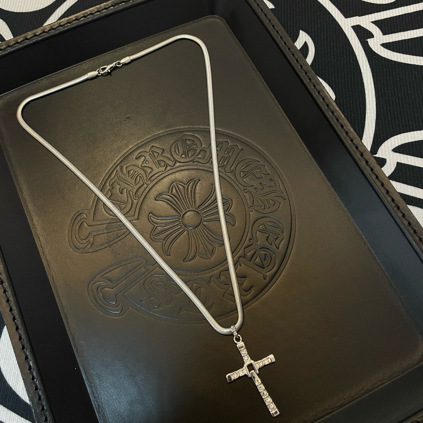 Ch*0me heart necklace-066
