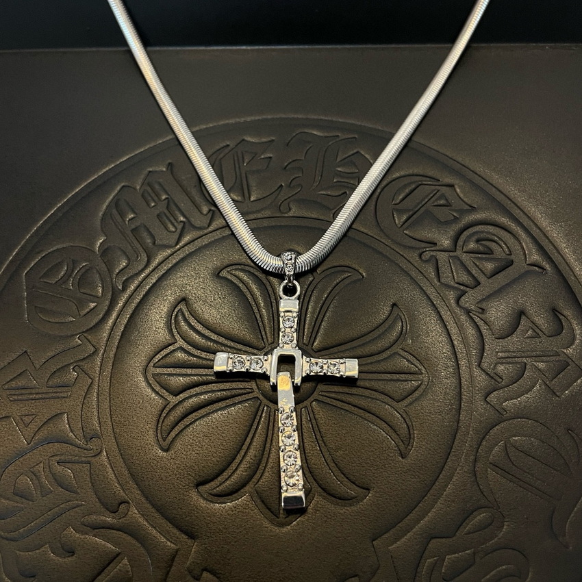 Ch*0me heart necklace-066