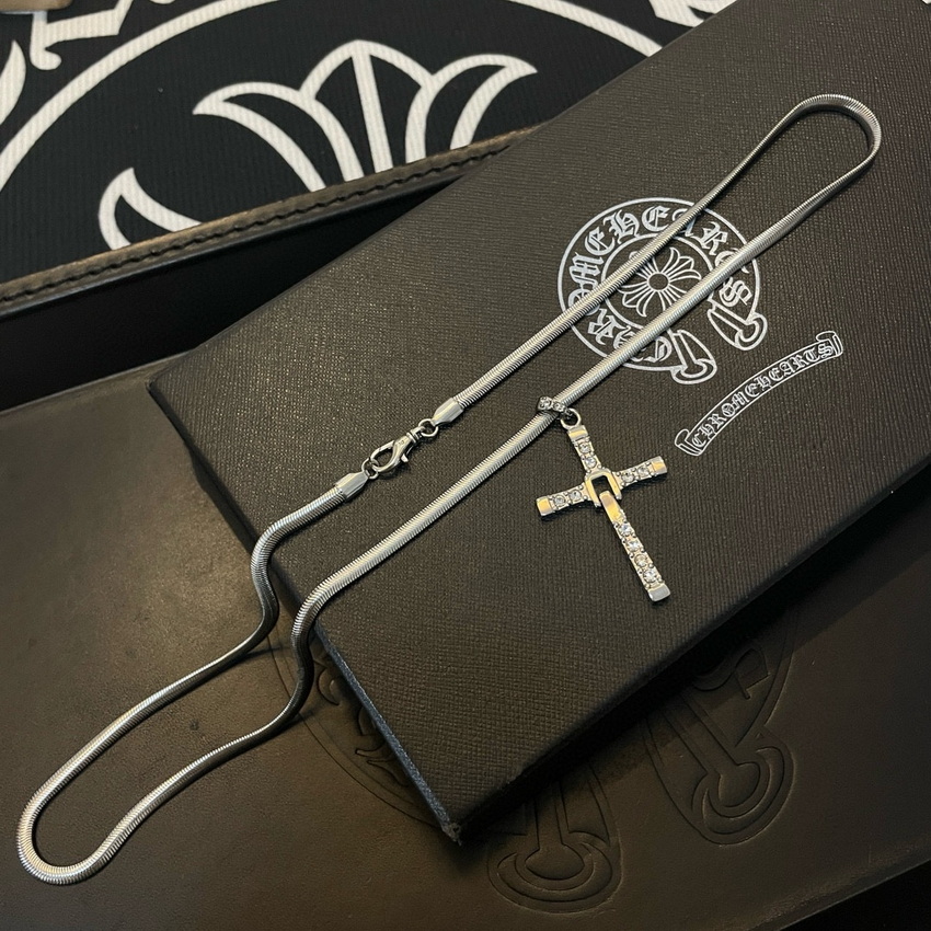 Ch*0me heart necklace-066