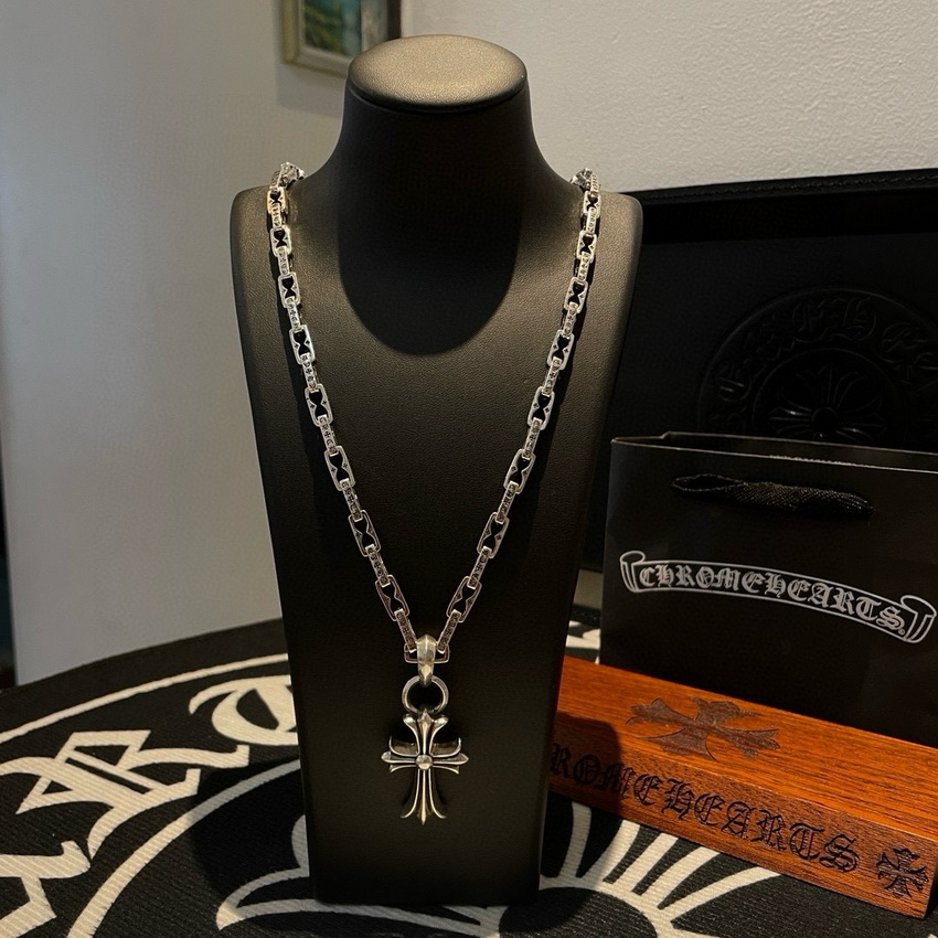 Ch*0me heart necklace-067