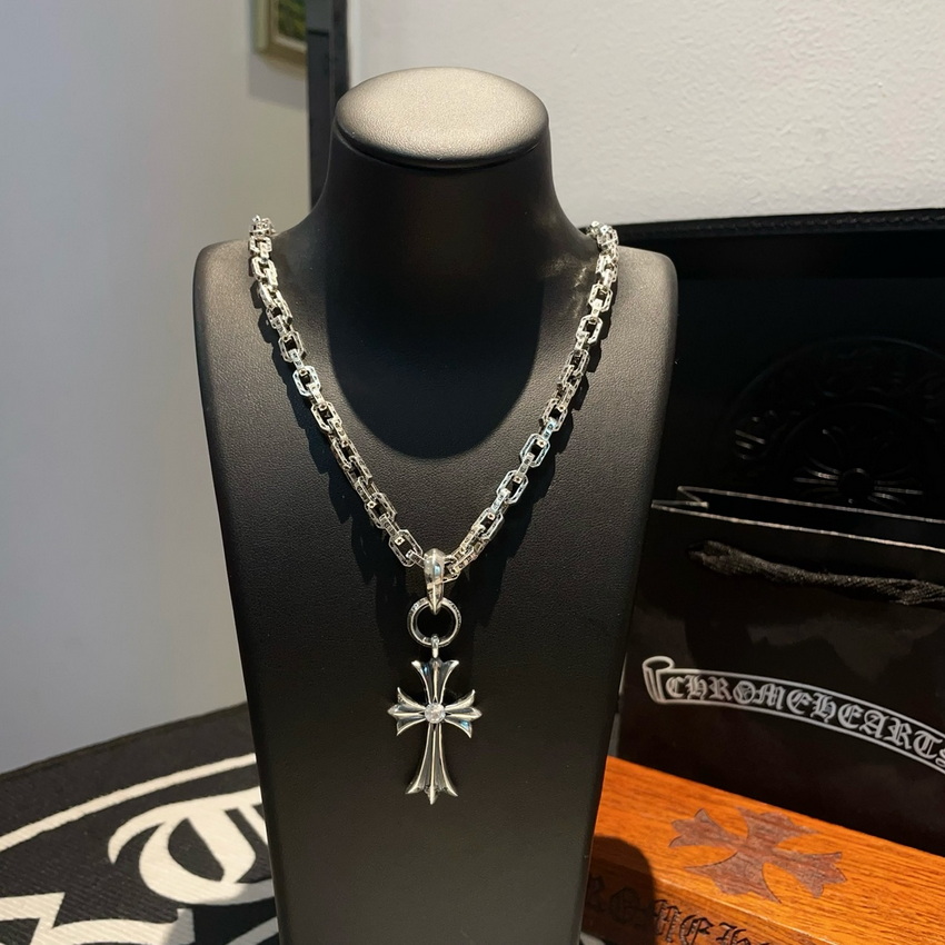 Ch*0me heart necklace-068