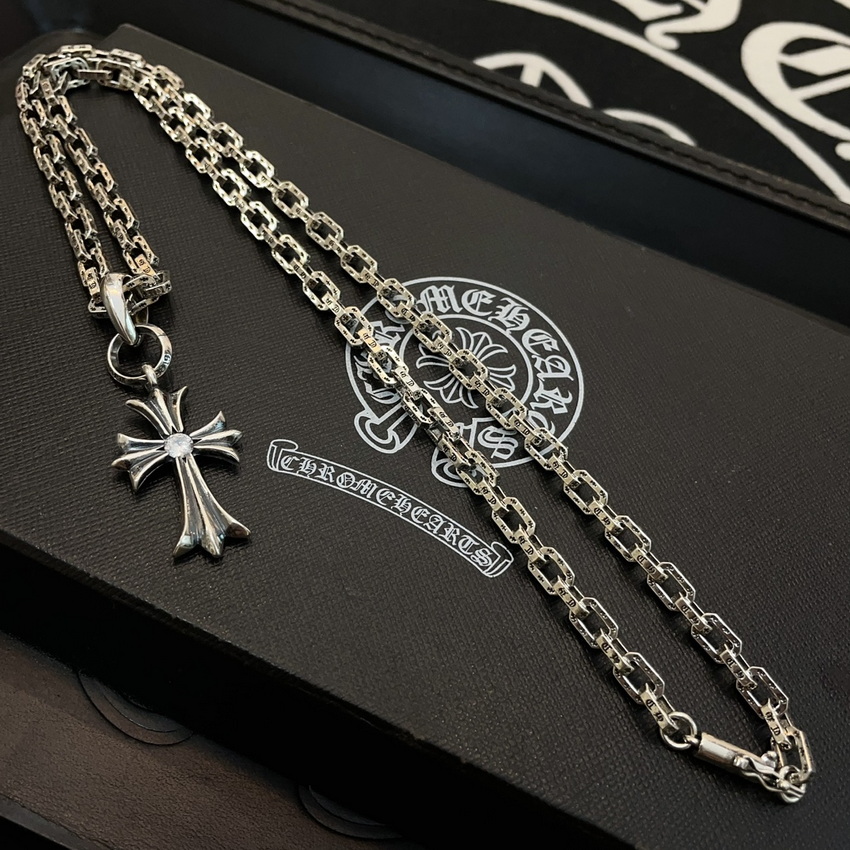 Ch*0me heart necklace-068