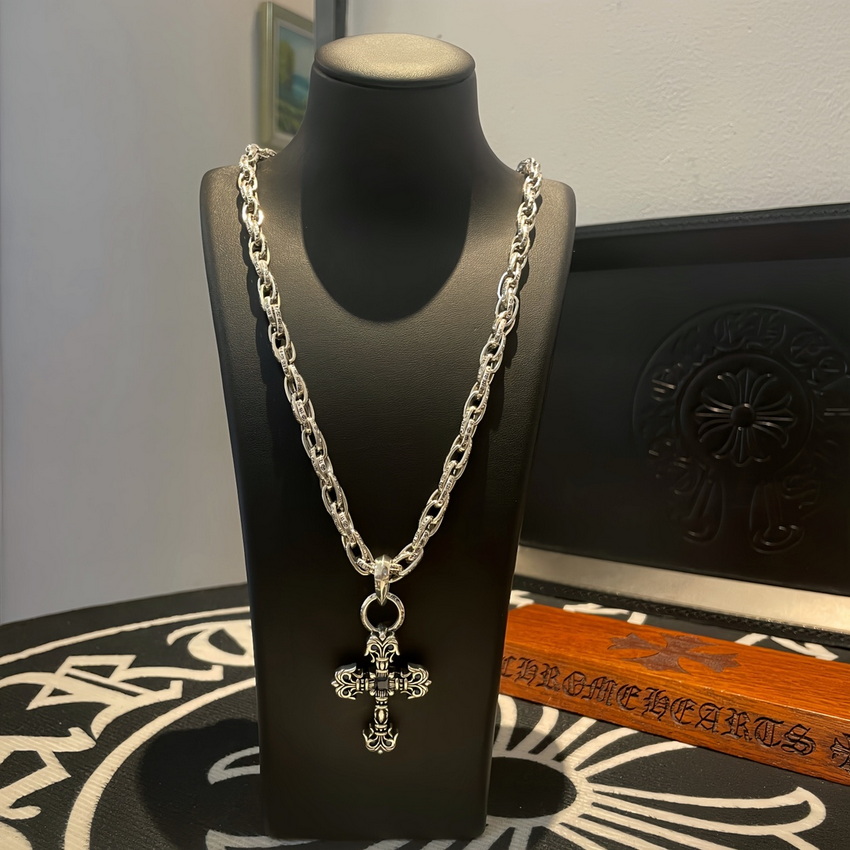 Ch*0me heart necklace-080