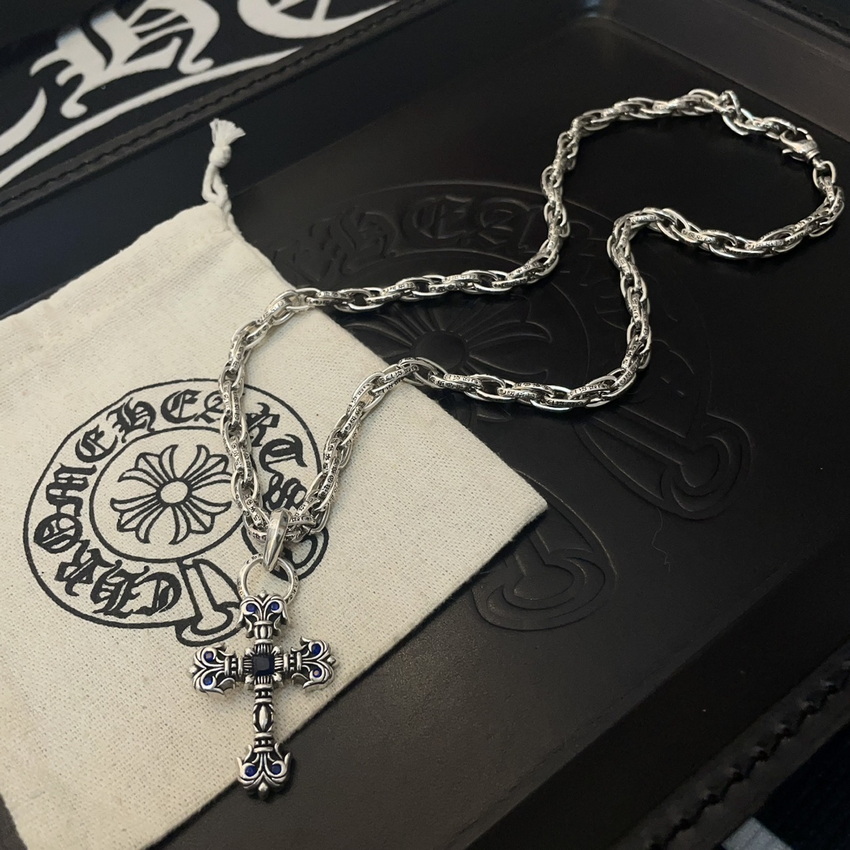 Ch*0me heart necklace-080
