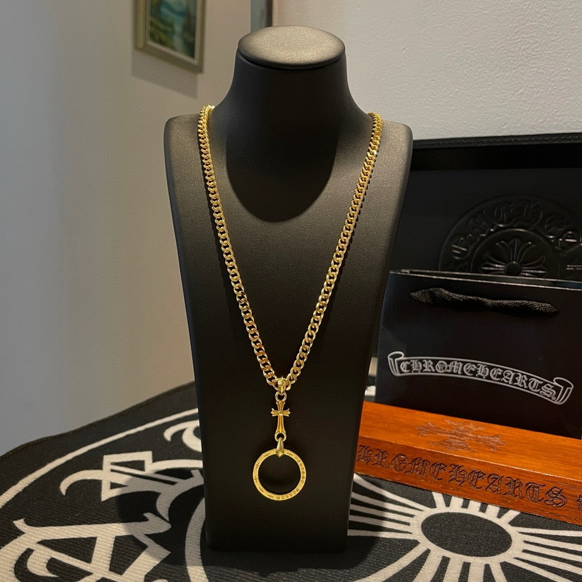 Ch*0me heart necklace-087