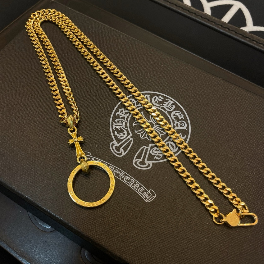 Ch*0me heart necklace-087