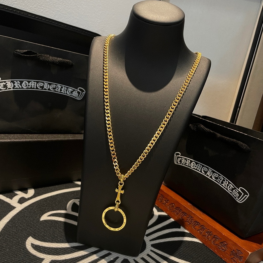 Ch*0me heart necklace-087