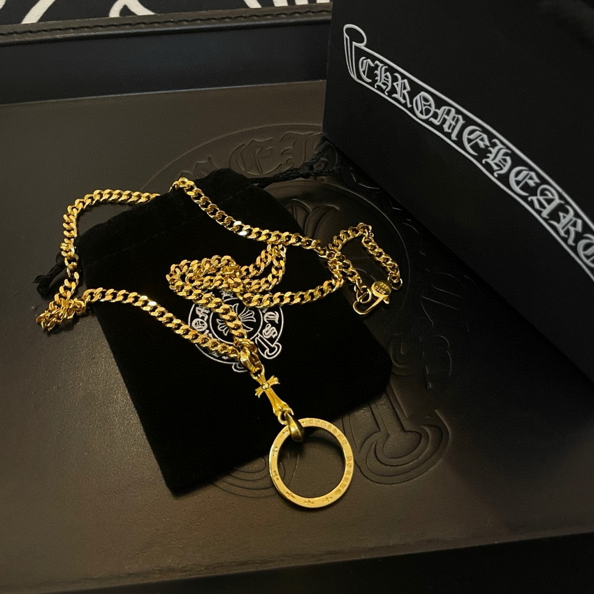Ch*0me heart necklace-087