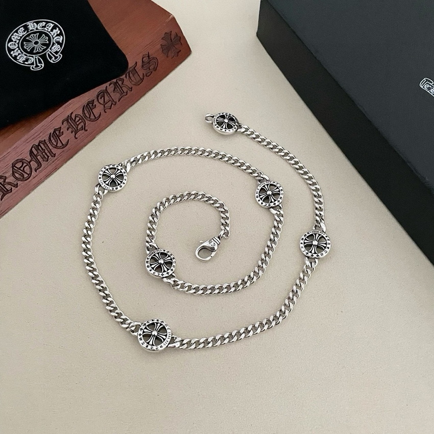 Ch*0me heart necklace-088