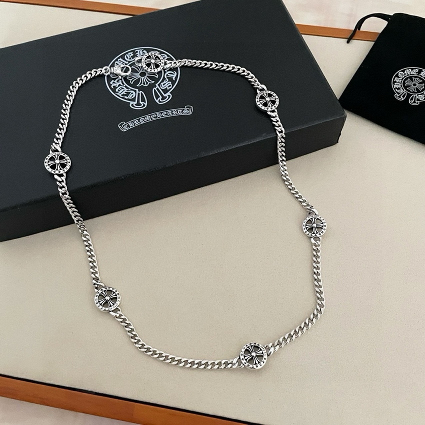 Ch*0me heart necklace-088
