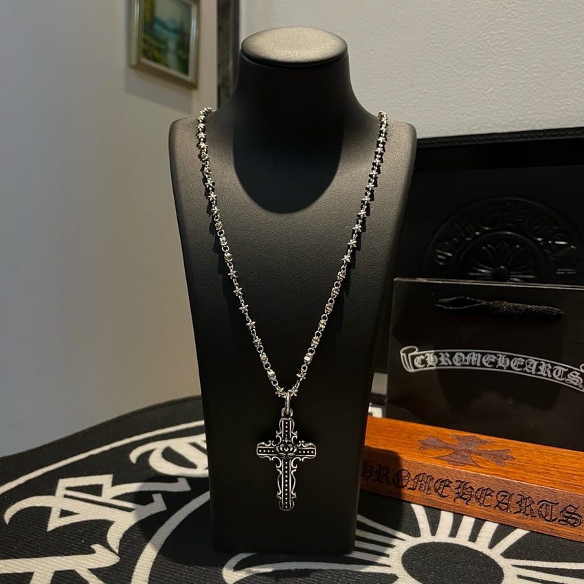 Ch*0me heart necklace-089