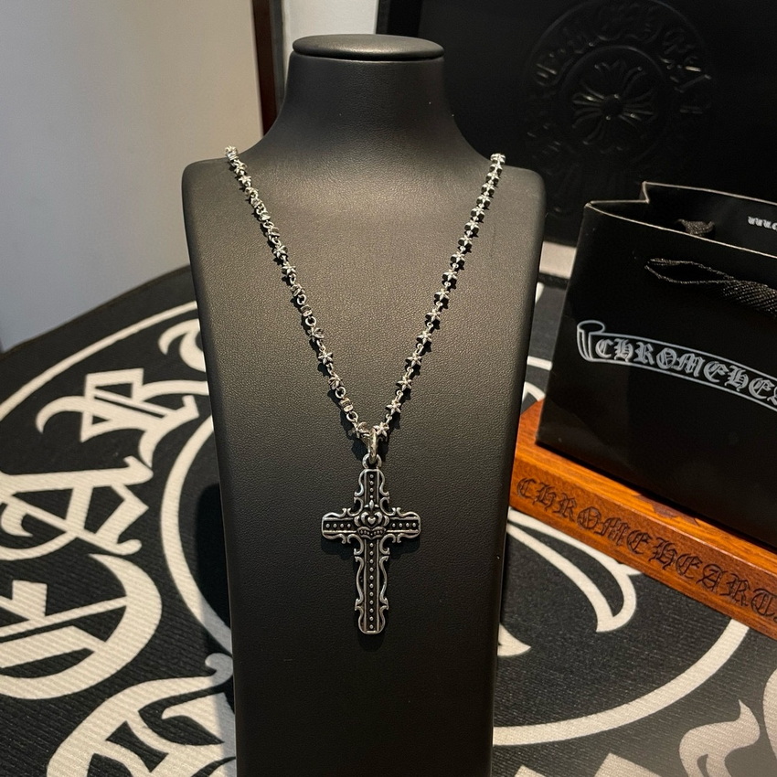 Ch*0me heart necklace-089