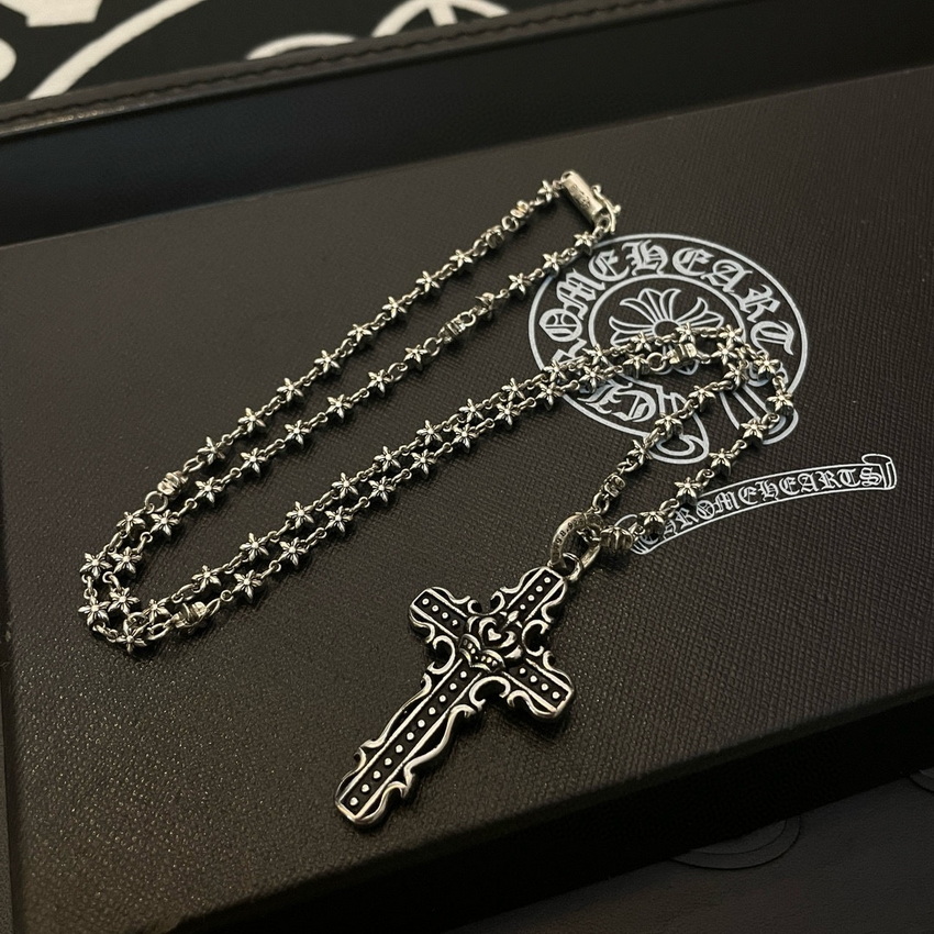 Ch*0me heart necklace-089