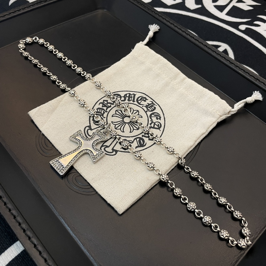 Ch*0me heart necklace-091