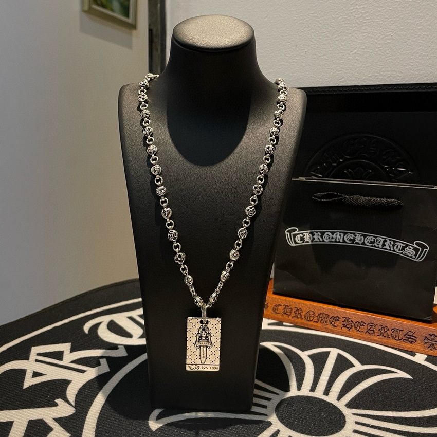 Ch*0me heart necklace-093