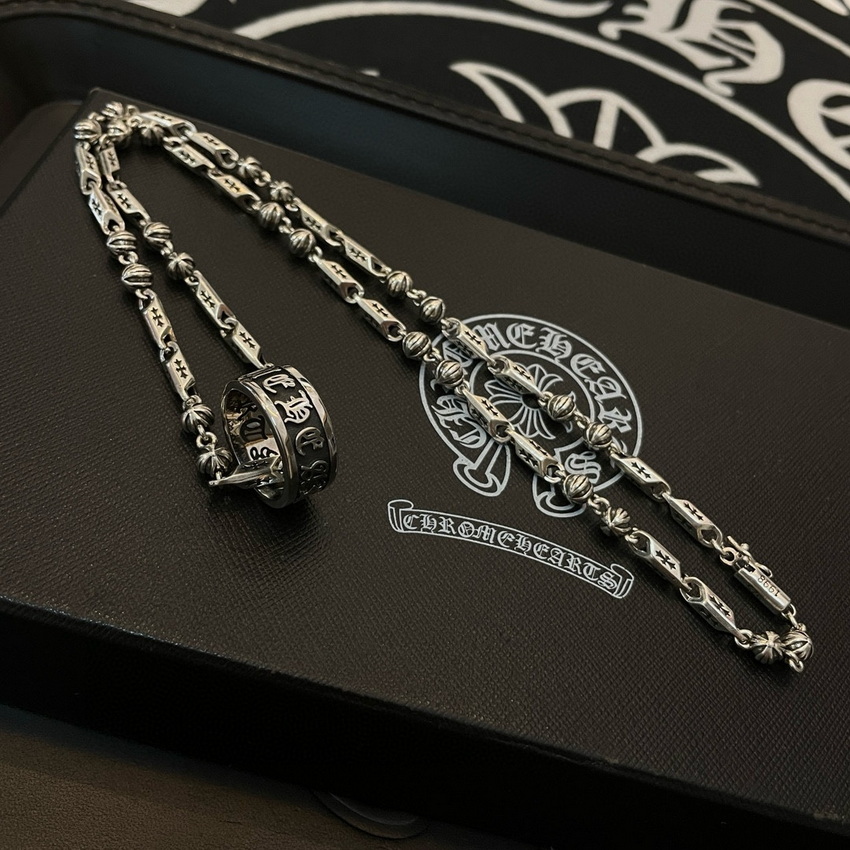 Ch*0me heart necklace-094