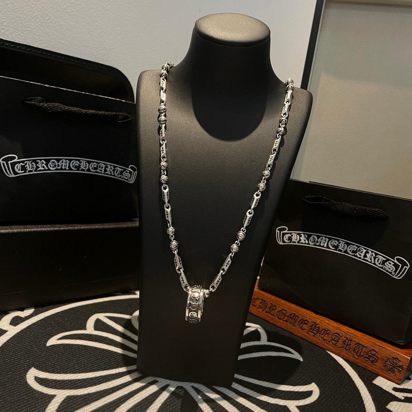 Ch*0me heart necklace-094
