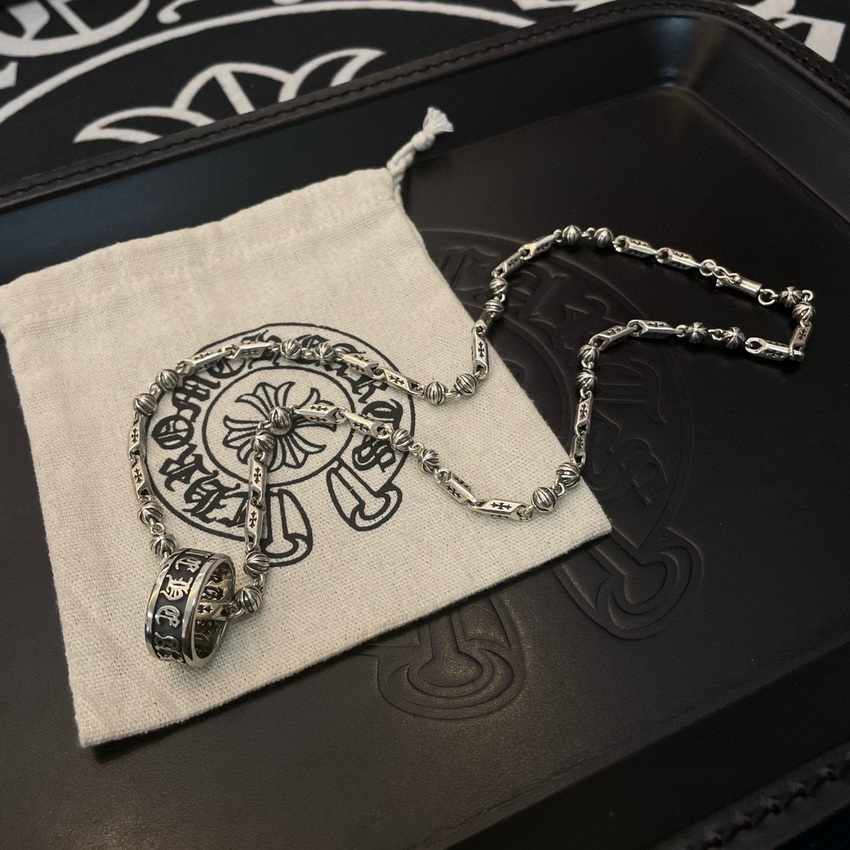 Ch*0me heart necklace-094