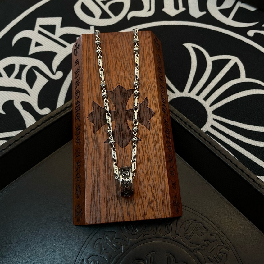 Ch*0me heart necklace-094