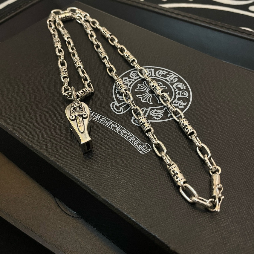 Ch*0me heart necklace-097