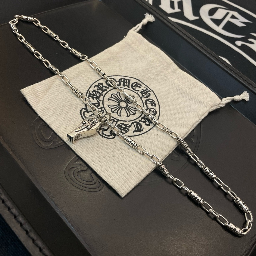 Ch*0me heart necklace-097