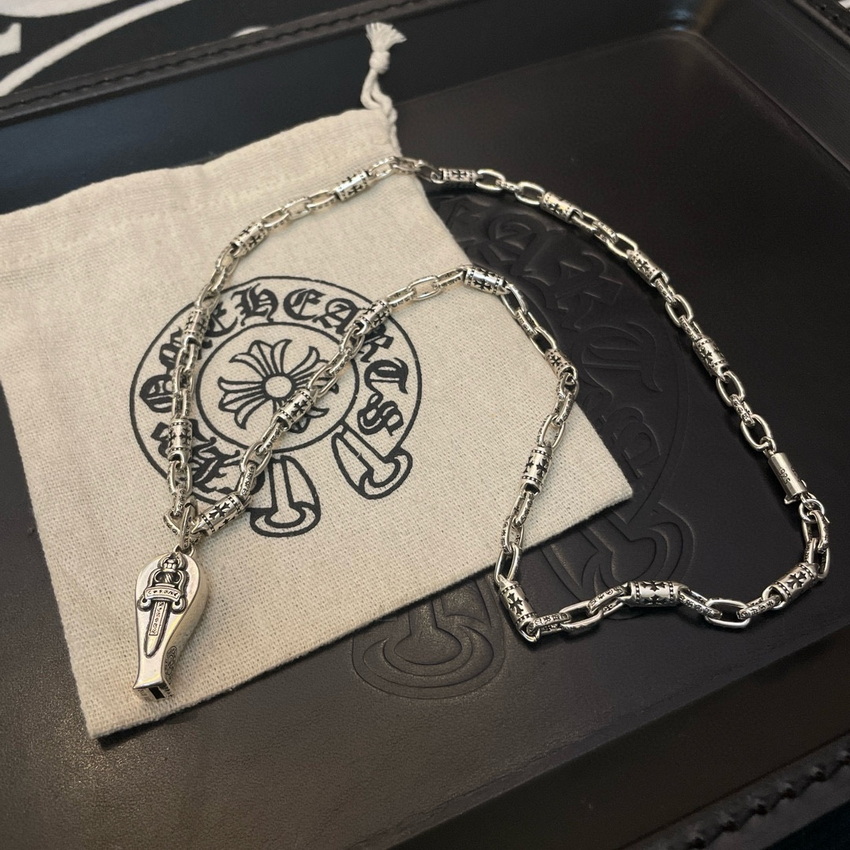 Ch*0me heart necklace-097