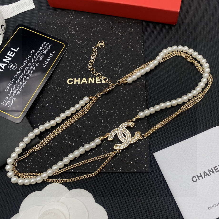 Ch*el necklace-319